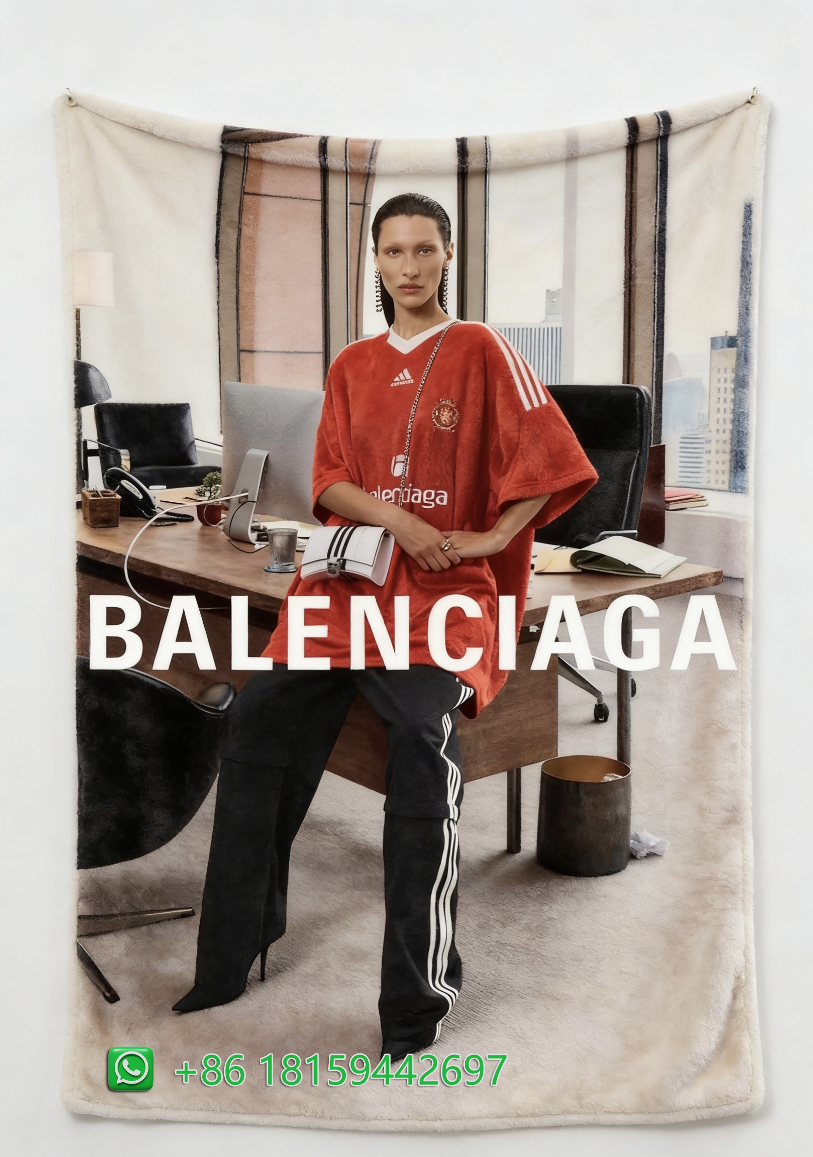 Balenciaga Throw Blankets